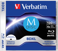 Verbatim MDISC Lifetime archival BDXL 100GB - Jewel Case per 1 verpakt