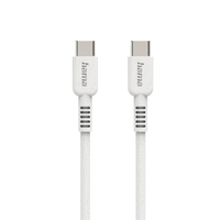 Hama 00187282 câble USB 1 m USB C Blanc