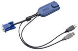 Raritan D2CIM-DVUSB-64PAC toetsenbord-video-muis (kvm) kabel Zwart