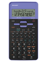 Sharp EL-531TH calcolatrice Tasca Calcolatrice scientifica Nero, Viola