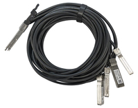 Mikrotik Q+BC0003-S+ kabel optyczny 3 m QSFP+ 4x SFP+ Czarny