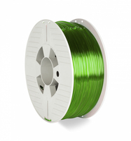 Verbatim 55065 3D nyomtató alapanyag Polietilén-tereftalát-glikol (PETG) Zöld, Átlátszó 1 kg