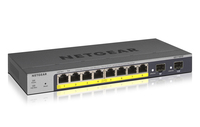 NETGEAR GS110TP Vezérelt L2/L3/L4 Gigabit Ethernet (10/100/1000) Ethernet-áramellátás (PoE) támogatása Szürke