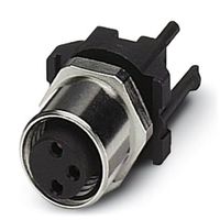 Phoenix Contact 1524776 wire connector M8 Black, Silver