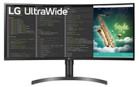 LG 35WN65C-B.AEU monitor komputerowy 88,9 cm (35") 3440 x 1440 px UltraWide Quad HD Czarny