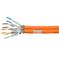 LogiLink CPV0063 hálózati kábel Narancssárga 100 M Cat7 S/FTP (S-STP)