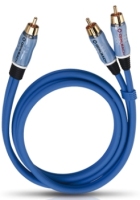OEHLBACH 22710 audio kabel 10 m RCA 2 x RCA Blauw