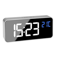 TFA-Dostmann 60.2032.54 alarm clock Digital alarm clock Silver