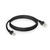 ACT FB8501 cable de red Negro 1 m Cat7 S/FTP (S-STP)