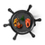 Nedis FCRA210FBK6 raclette grill sütő 6 személy(ek) 800 W Fekete