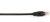 Black Box Cat6, 0.3m kabel sieciowy Czarny 0,3 m U/UTP (UTP)
