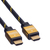 ROLINE 11.04.5502 cavo HDMI 2 m HDMI tipo A (Standard) Nero, Oro