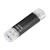 Hama Laeta Twin, 64GB USB-Stick USB Type-A / Micro-USB 3.2 Gen 1 (3.1 Gen 1) Schwarz