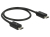 DeLOCK 83570 USB kábel 0,3 M USB 2.0 USB B Fekete