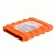 Fantec 2,5" HDD Schutzhülle Oranje