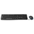 Logitech Wireless Combo MK270 klawiatura Dołączona myszka USB AZERTY Belgijski Czarny