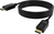 Vision TC 2MDP/BL câble DisplayPort 2 m Noir