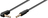 Goobay 67782 kabel audio 0,5 m 3.5mm Czarny