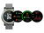 Denver SW-510GREY smartwatch/sport watch 3,3 cm (1.3") Grijs GPS