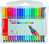 STABILO Pen 68 Mini marcatore Multicolore 20 pz