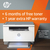 HP LaserJet HP MFP M234dwe Printer, Black and white, Printer for Home and home office, Print, copy, scan, HP+; Scan to email; Scan to PDF