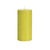 Duni 195786 candela di cera Rotondo Giallo 12 pz