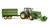 BRUDER John Deere 7R 350 with frontloader and tandemaxle tipping trailer