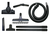 Starmix NSG uClean 1420 HK 16 l Zylinder-Vakuum Trocken&Nass 1400 W Staubbeutel