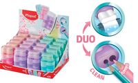 Maped Taille-crayon/gomme Connect Duo PASTEL, par 20 (82049231)