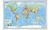 FRANKEN Carte du monde, à fixer, (l)1.380 x (H)880 mm (70010173)