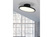 LED Deckenleuchte TRAY einflammig flach schwenkbar dimmbar Schwarz Ø 40cm