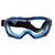 RS PRO Schutzbrille, Carbonglas, Klar, belüftet, Rahmen aus PVC
