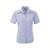 Orn 5550-15 Classic Ladies Sky Blue Short Sleeve Blouse - Size 14