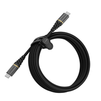 OtterBox Premium Cable USB C-C 3 m USB-PD Schwarz - Schnellladekabel
