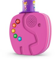 Audioplayer +Nachtlicht inkl. Hütchen lila TECHNIFANT pink