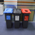 Sustainabin Indoor Recycling Bin-Black - Grab Lid - General Waste-70 Litres
