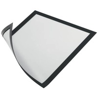 Cornici con pannello magnetico DURABLE DURAFRAME® MAGNETIC A4 PVC rigido nero 236x323 mm conf. 5 - 486901