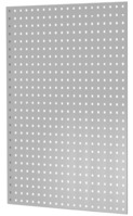 Lochplatten-Seitenblende, 90 x 1000 x 800 mm (H x T), RAL 7035 lichtgrau