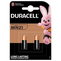 Duracell MN21 akkumulátor, A23, V23GA, GP23A, K23A, E23A 2-csomag