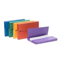 Exacompta Europa Pocket Wallet Foolscap Assorted A (Pack of 25) 4790