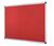 Bi-Office Maya Red Felt Notice Board Alu Frame 60x45cm