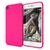NALIA Neon Hülle für iPhone SE 2022 / SE 2020 / 8 / 7, Schutz Case Handy Cover Pink