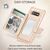 NALIA Schutz Handyhülle für Samsung Galaxy S10e Spiegel Kunst Leder Etui Handy Tasche Pink