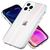 NALIA Clear Tempered Glass Cover compatible with iPhone 13 Pro Max Case, Transparent Rainbow Effect Anti-Yellow Scratch-Resistant Hardcase & Silicone Bumper, Holographic Colorfu...