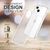 NALIA Chiaro Silicone Cover compatibile con iPhone 14 Custodia, Trasparente Anti-Giallo Sottile Cristallo Gomma Copertura Protettiva, Crystal Clear Case Resistente Morbido Antiu...