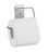 WENKO Toilettenpapierrollenhalter ohne Deckel Basic