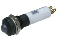 LED-Signalleuchte, 12 V (DC), rot/grün/gelb, Einbau-Ø 8 mm, LED Anzahl: 1