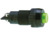 Drucktaster, 1-polig, grün, unbeleuchtet, 2 A/250 V, Einbau-Ø 16.2 mm, IP40/IP65