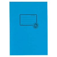 Protège-cahier papier A5 turquoise 100% papier recyclé