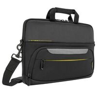 CityGear 12-14" Slim TopLoad City Gear, Briefcase, 35.6 cm (14"), Shoulder strap, 550 g, Black Toploader-Taschen